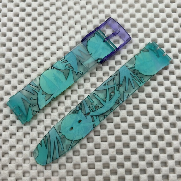 Swatch Watch Band - SDV900 - JUNGLE (Band only) - Picture 2 of 2